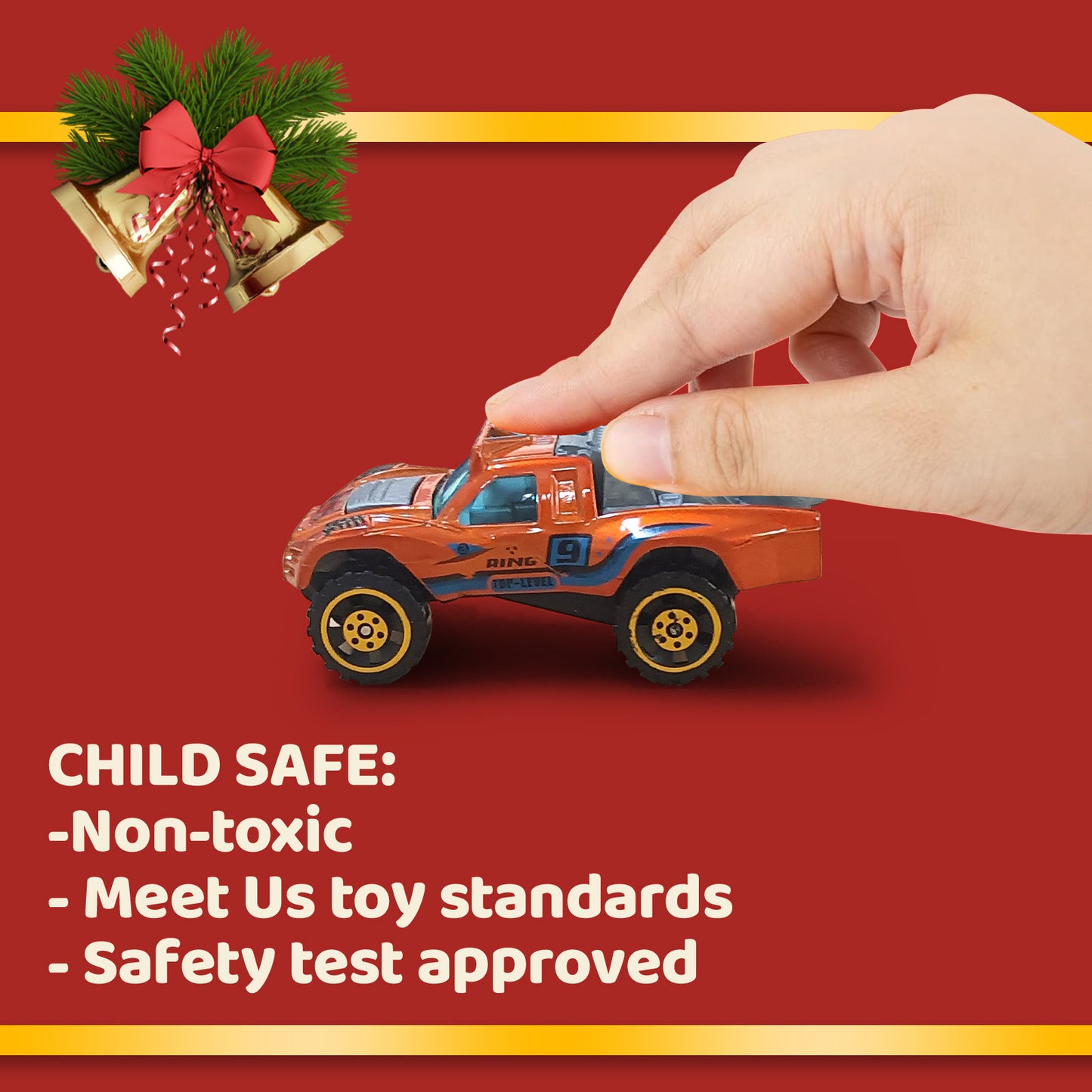 Christmas Advent Calendar Blind Box 24-day Car Model Toy