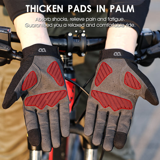 Bicycle And Motorcycle Shock-absorbing Gloves Outdoor Equipment