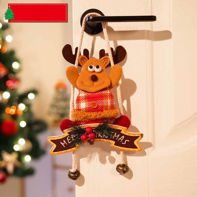Christmas Tree Pendant Garland Door Hanging