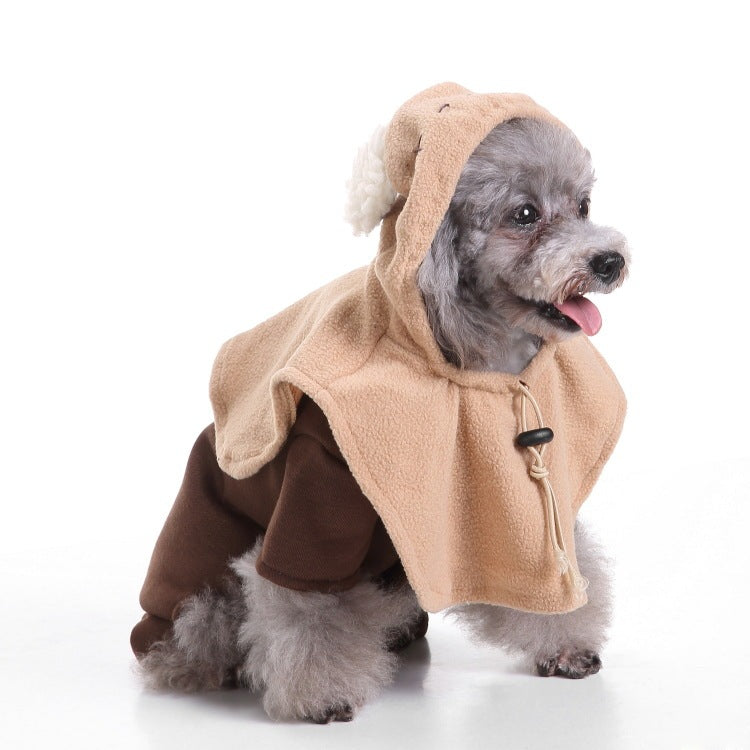 Christmas old man dog clothes
