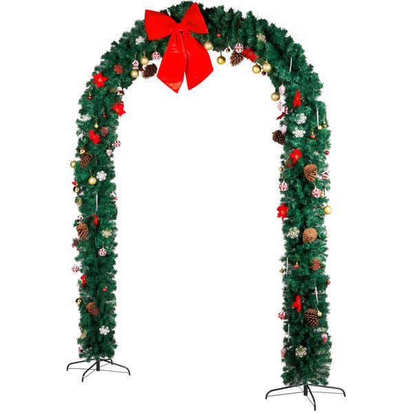 240x40x265cm PVC Christmas Arch