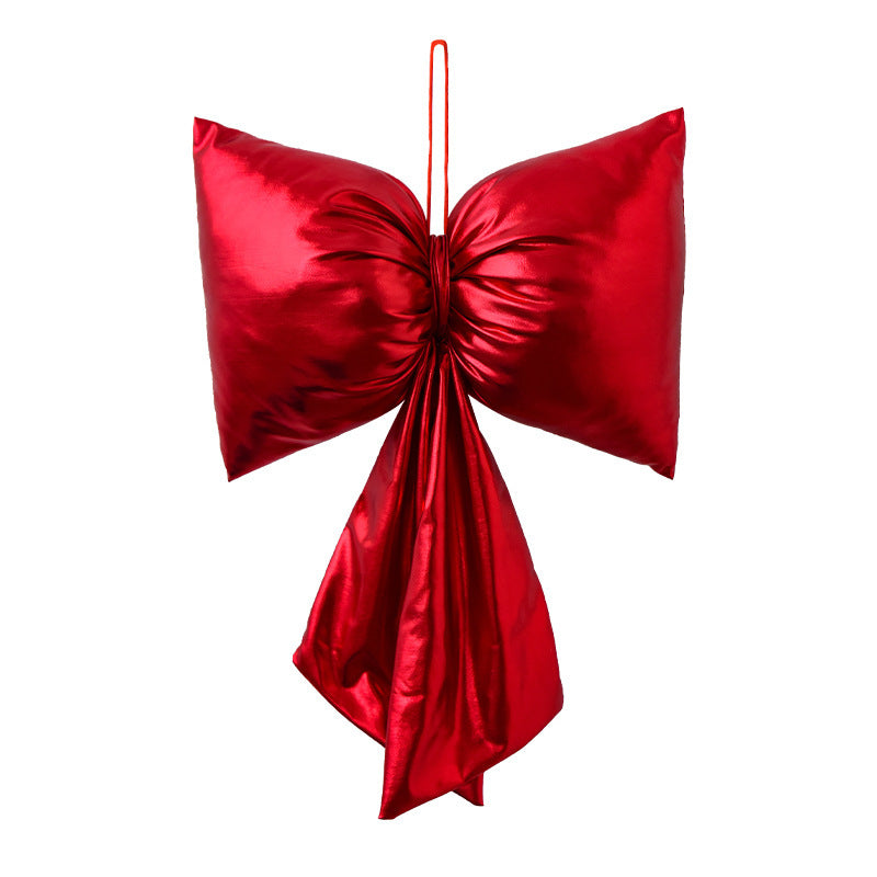 Christmas Decorative Bowknot Scene Layout