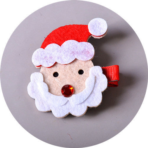 Mori Style Deer Hairpin A Pair Of Hairclips Children's Cute Christmas Headband