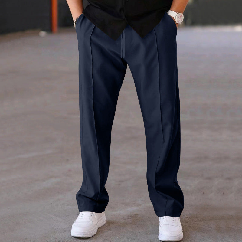 Men's Summer Loose Straight Exercise Casual Pants