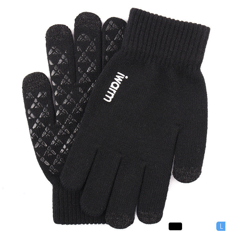 Iwarm touch screen gloves winter warm knit