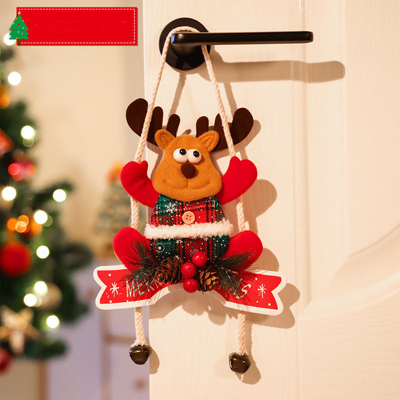 Christmas Tree Pendant Garland Door Hanging
