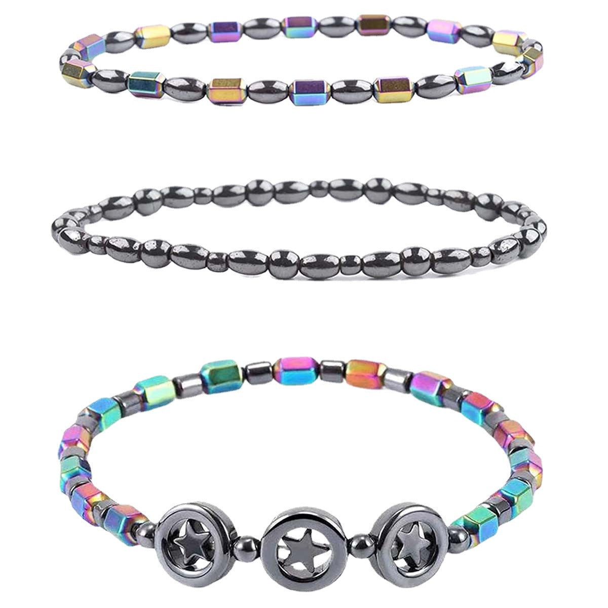 Magnet Anklet Haematite Natural XINGX