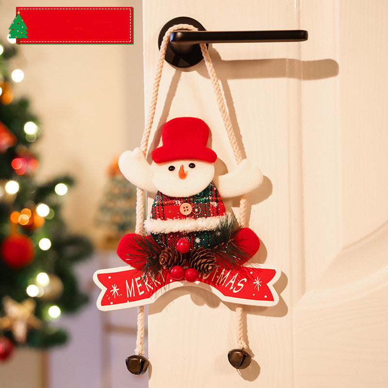 Christmas Tree Pendant Garland Door Hanging
