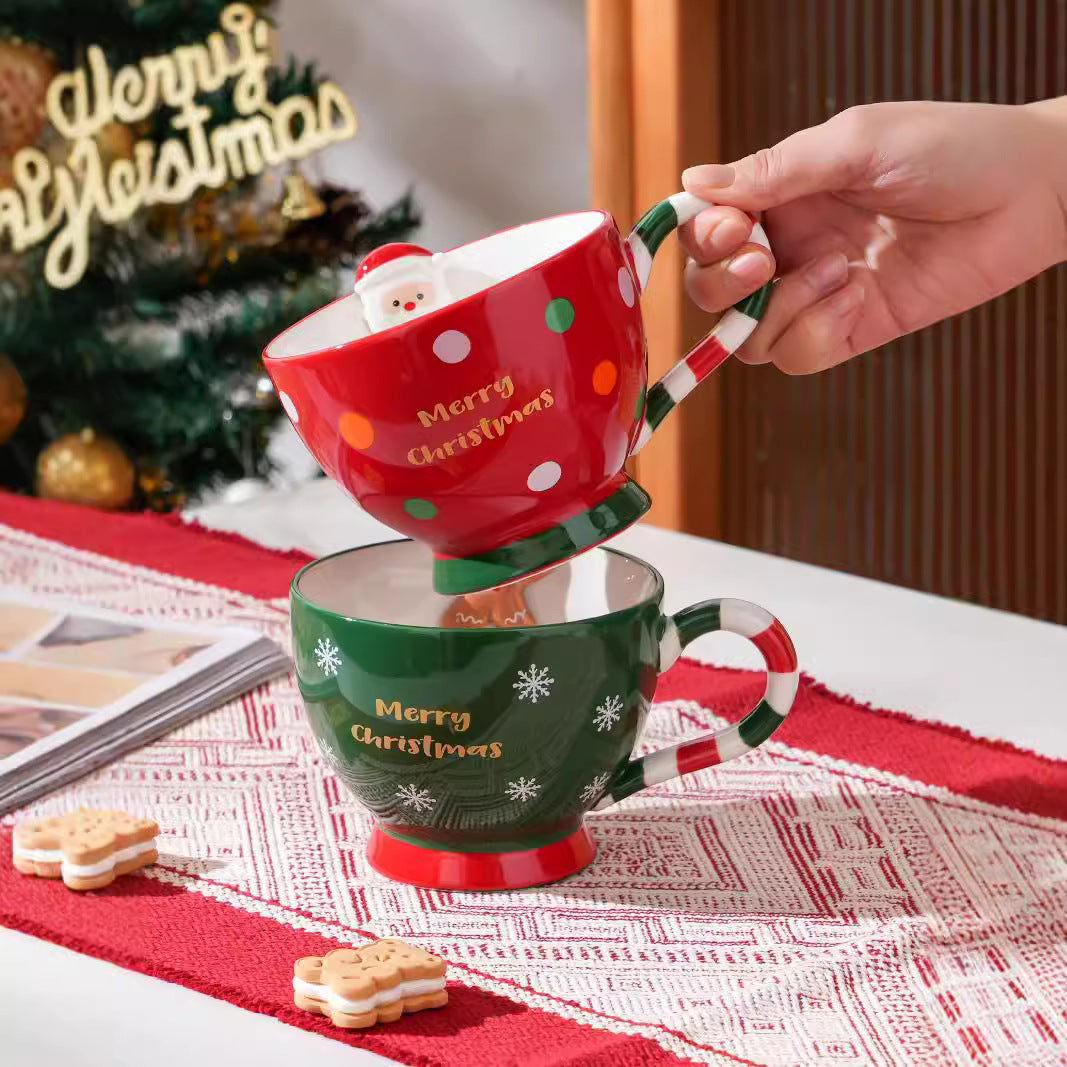 Christmas Ceramic Mug Gift Present Cup