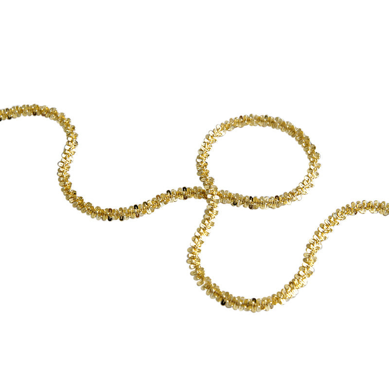 S925 Sterling Silver Necklace Gypsophila Clavicle Necklace