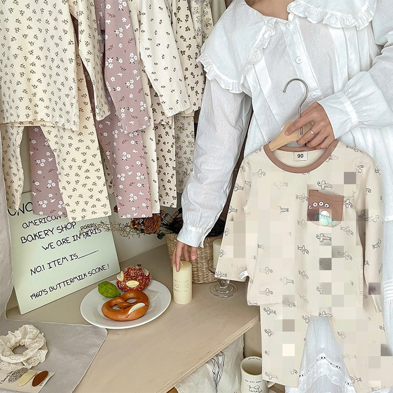 Long Johns Homewear Pajamas Suit