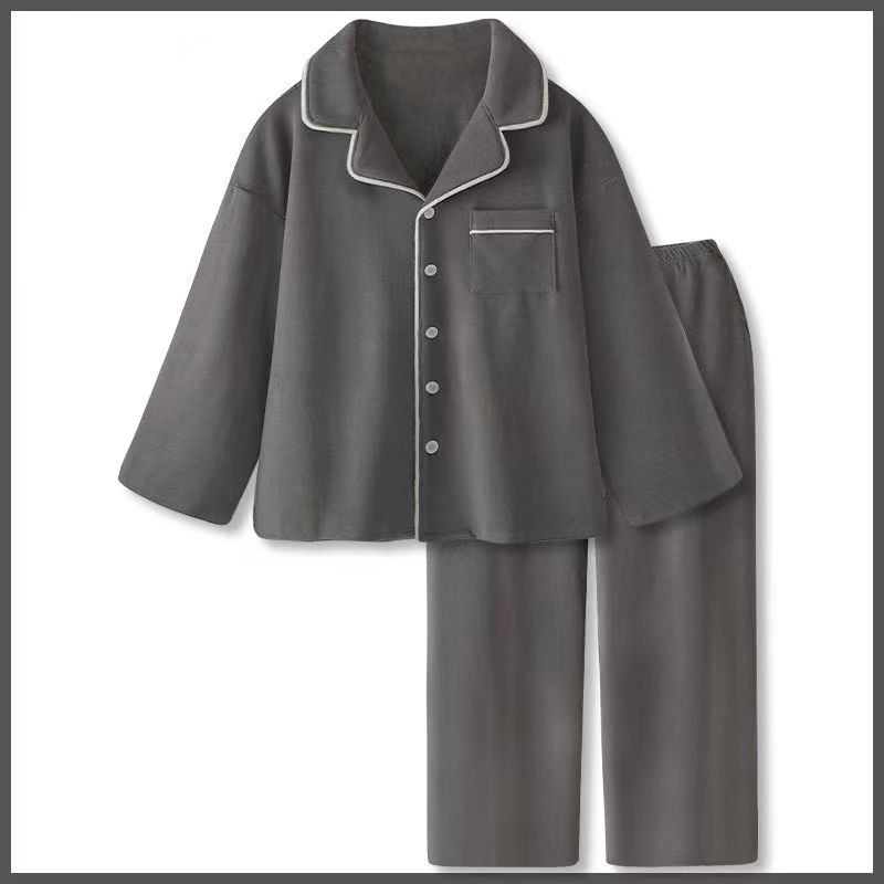 Couple Pajamas Autumn And Winter Men's And Women's Homewear Suit Suitable For Daily Wear