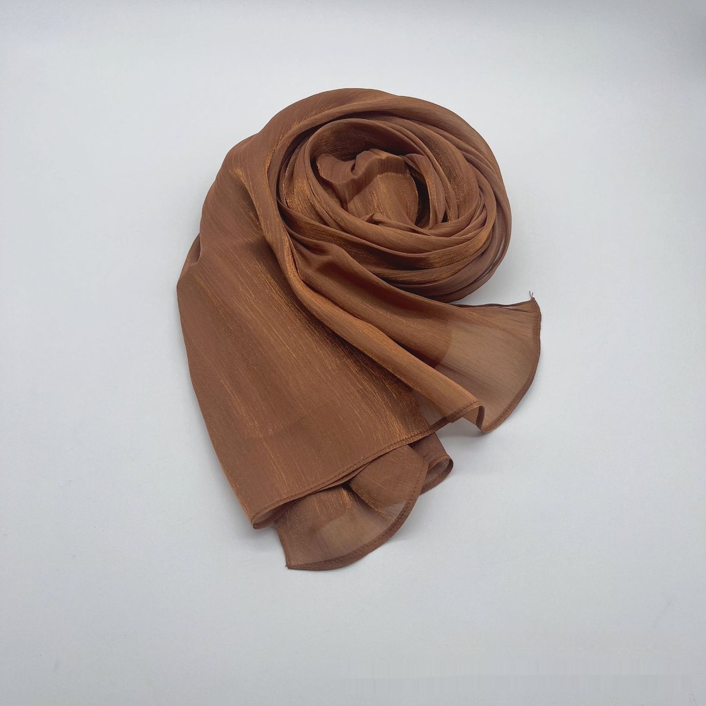 Shiny Satin Scarf Malay Scarf