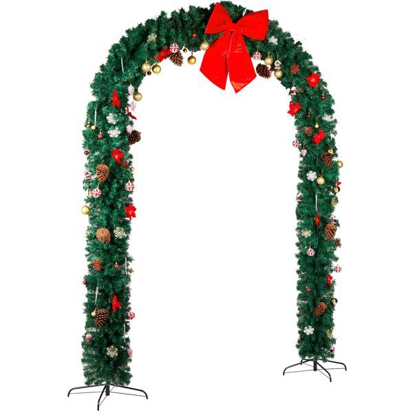 240x40x265cm PVC Christmas Arch