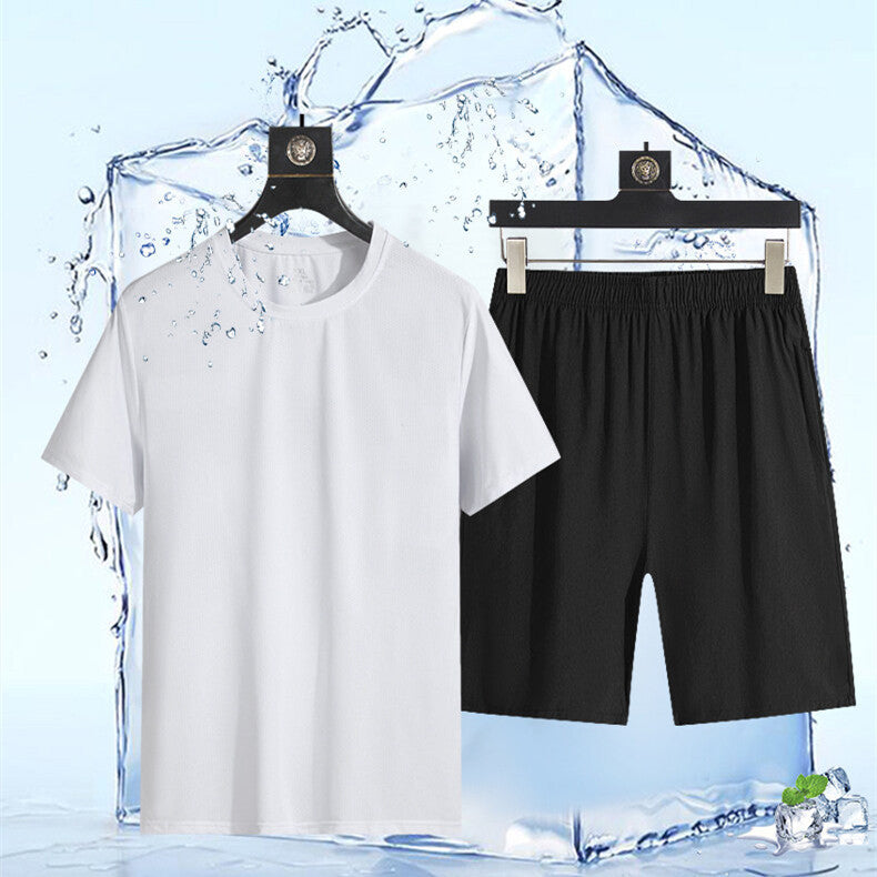 Shorts Ice-cream Suit Two For Men In Summer