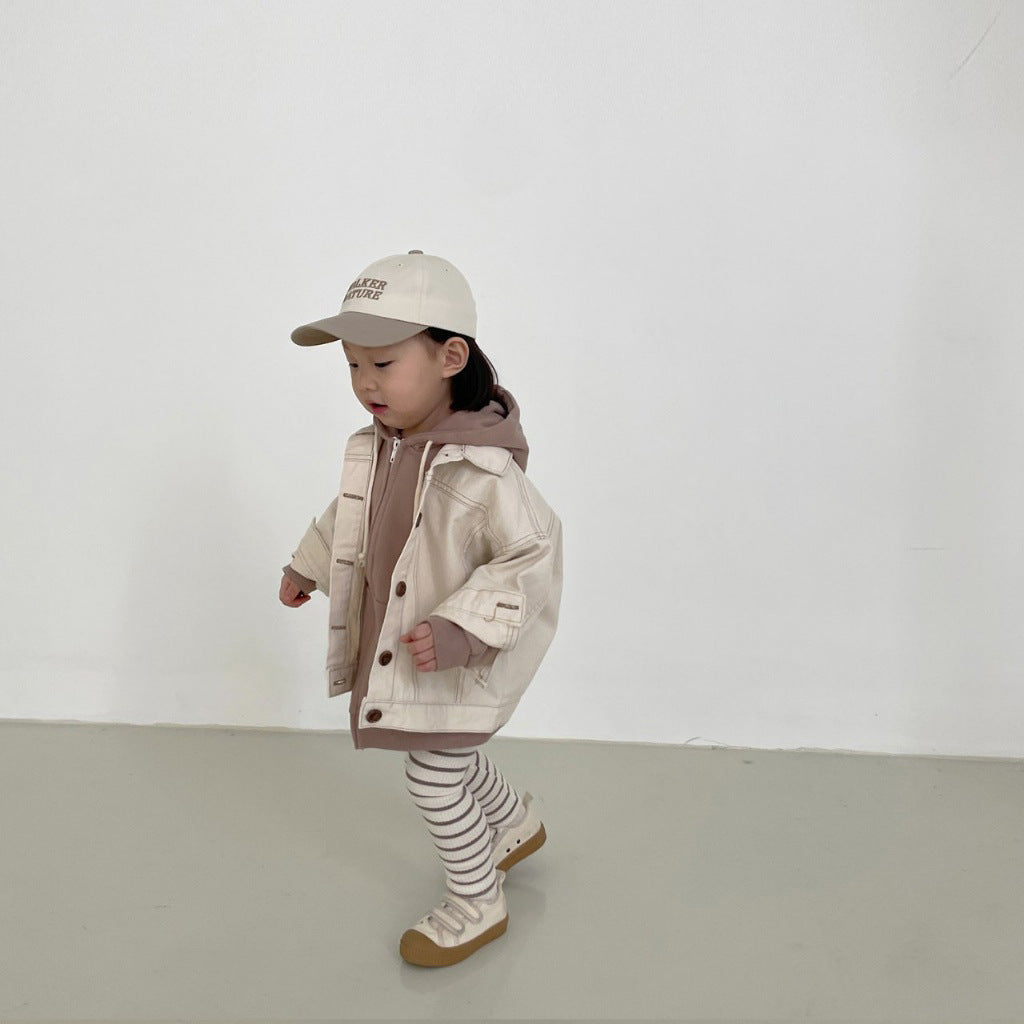All-matching Fashion And Trendy Boy Cardigan Jacket Top