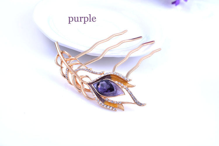 Hair accessories three-piece alloy hairpin