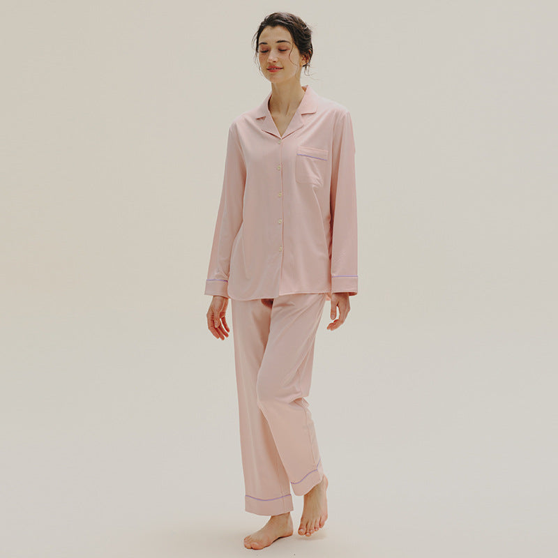 Long Sleeve Cotton Homewear Suit