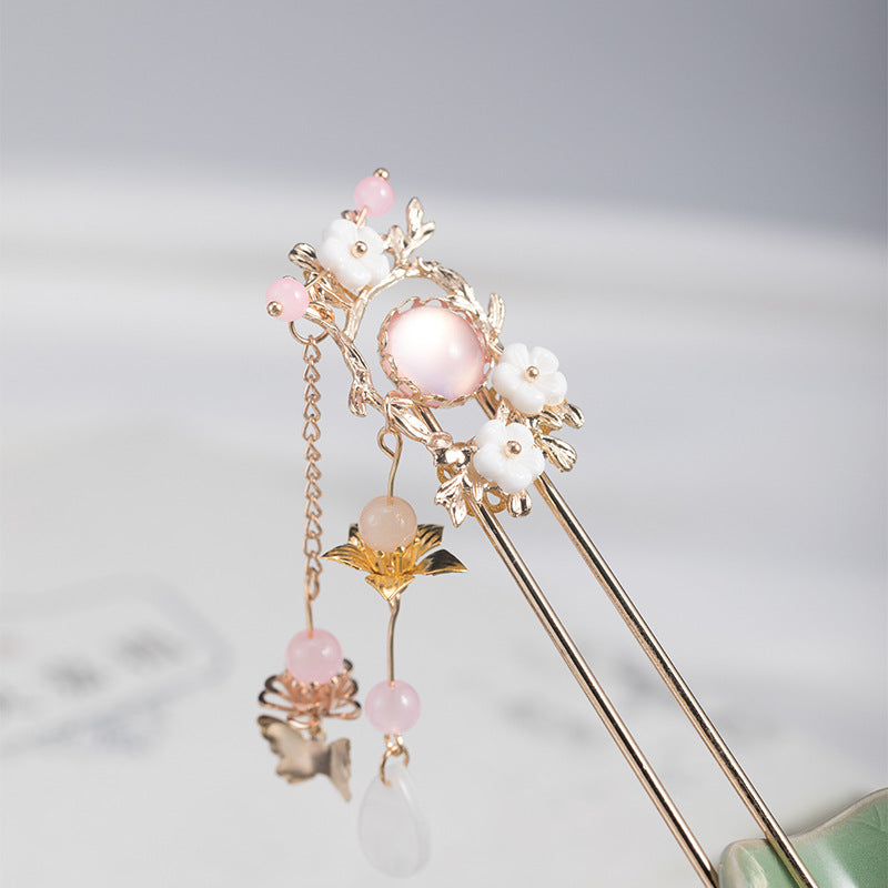 Handmade hair accessories, hairpins, tassels, step hairpins