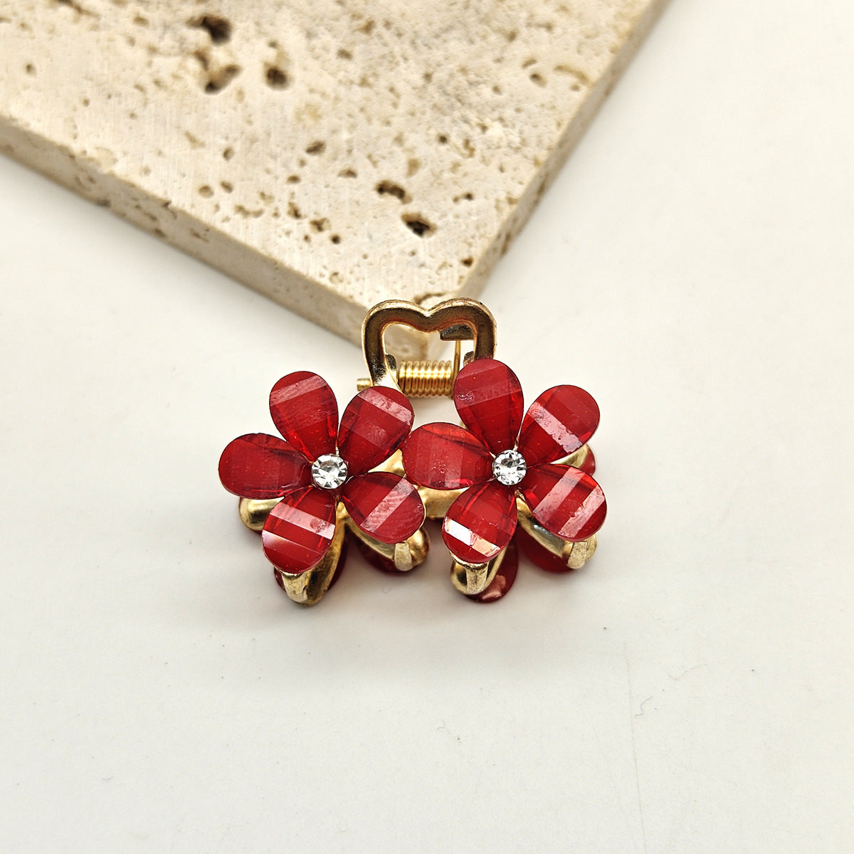 Mini Flowers Small Hair Accessory Hair Accessories Trumpet Simplicity