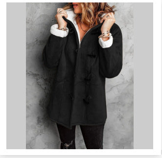 Women's Mid-length Windbreaker Coat Coat Warm Top