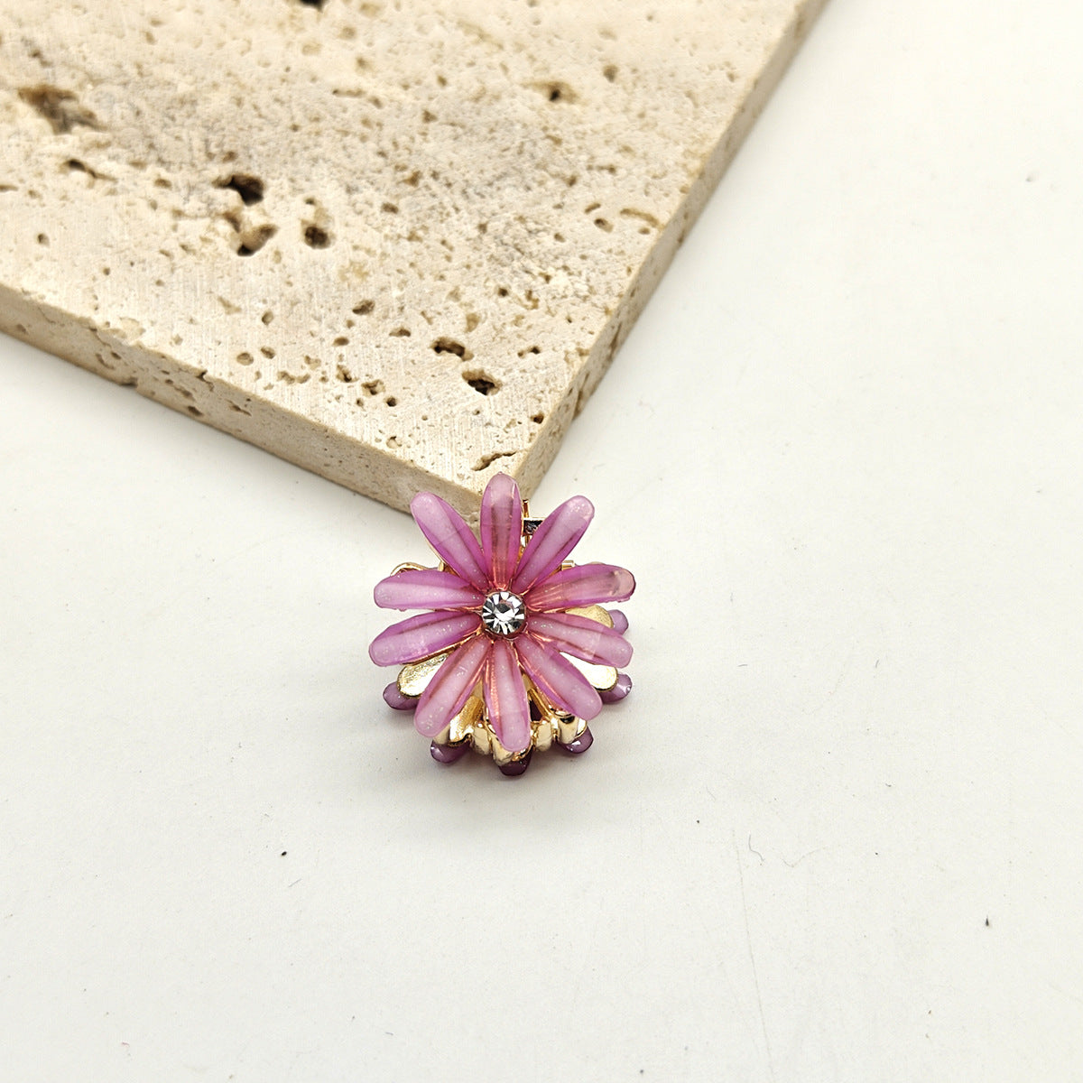 Mini Flowers Small Hair Accessory Hair Accessories Trumpet Simplicity