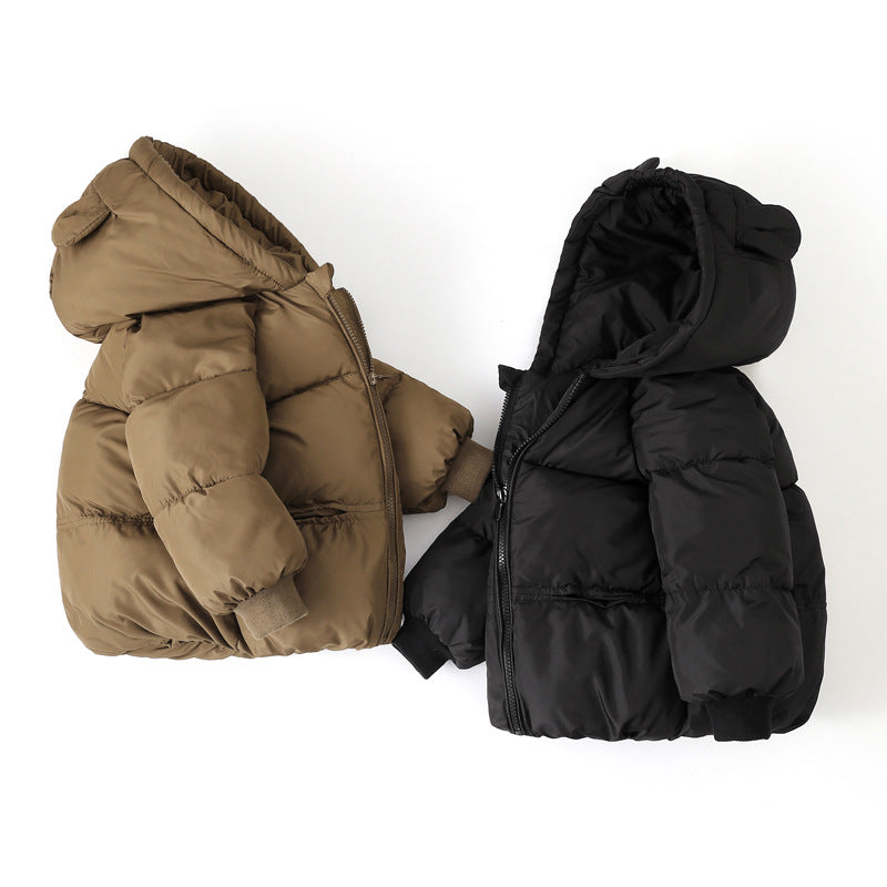 Boys And Girls Cartoon Children's Down And Wadded Jacket