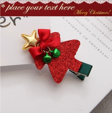 Mori Style Deer Hairpin A Pair Of Hairclips Children's Cute Christmas Headband