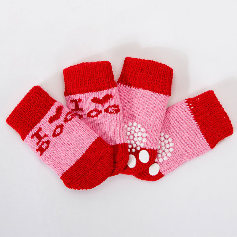 Pet Socks Non-slip Bottom Dog Foot Cover