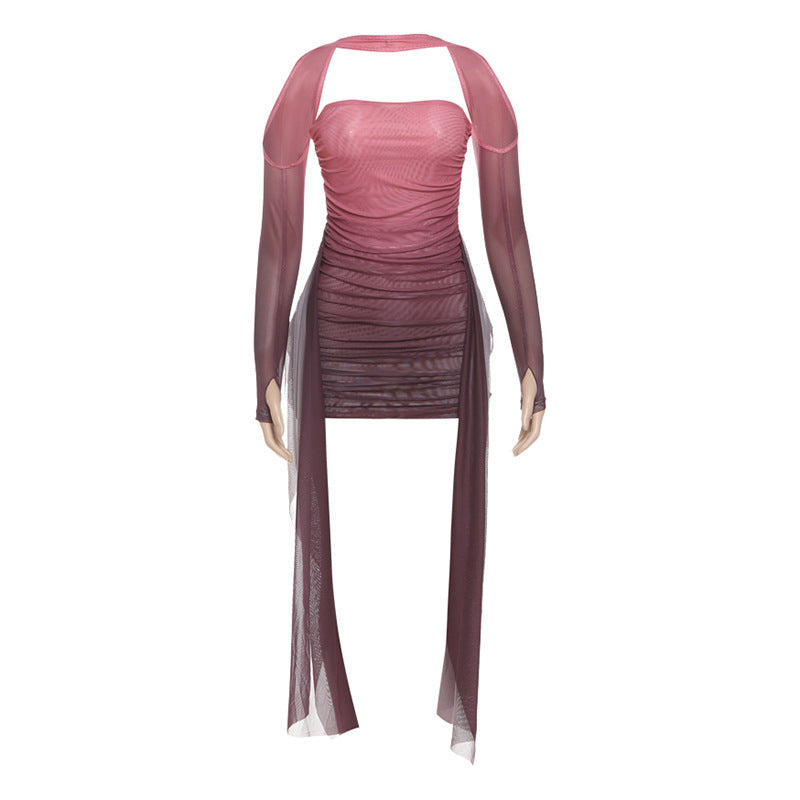 Fashionable New Women's Clothing Halter Skirt Outfit