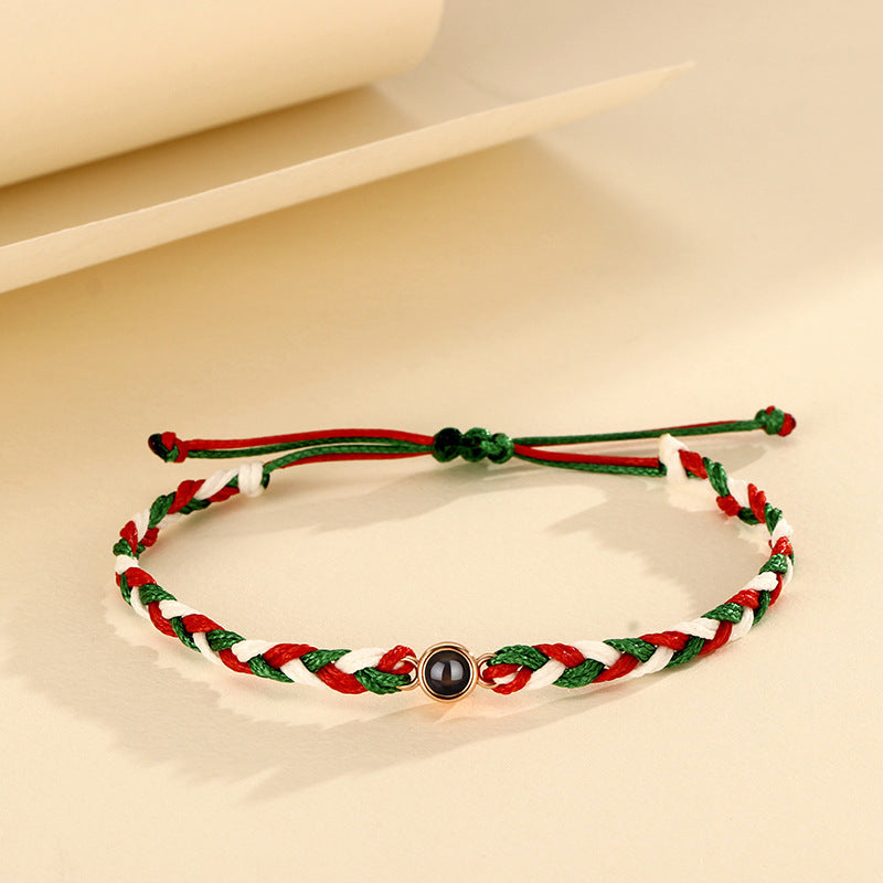 Christmas Gift Projection Couple Carrying Strap