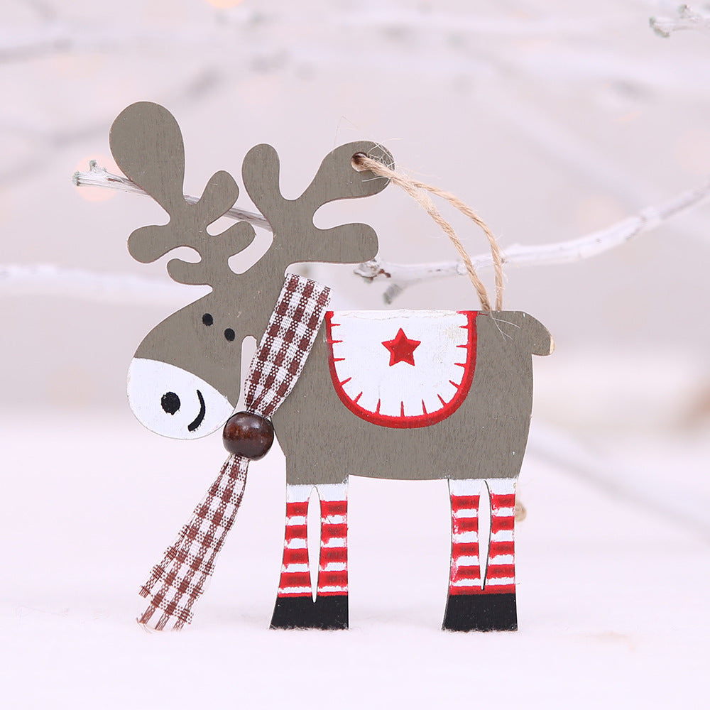Christmas Decorations Window Scene Layout Props