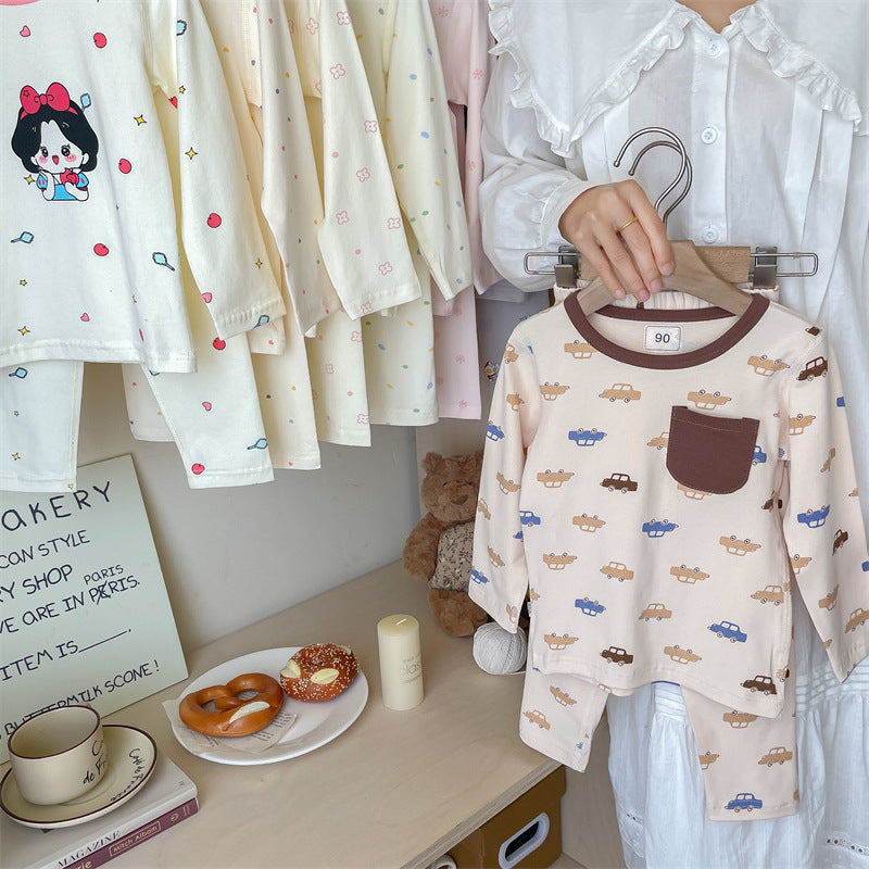 Long Johns Homewear Pajamas Suit