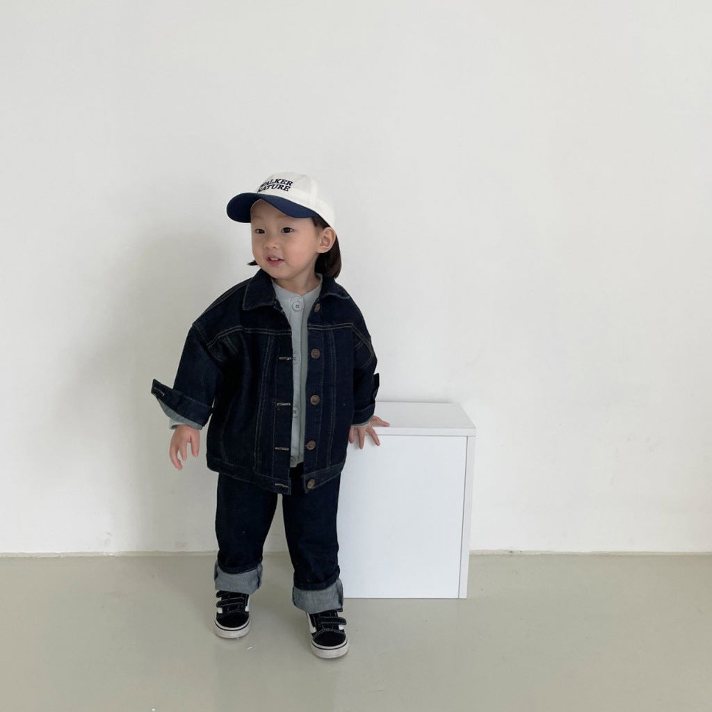All-matching Fashion And Trendy Boy Cardigan Jacket Top