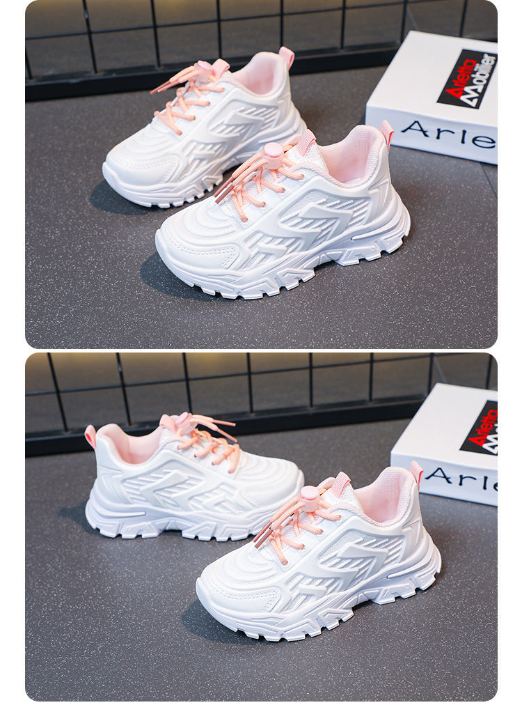 Girls' Sports Mesh Breathable Casual Shoes