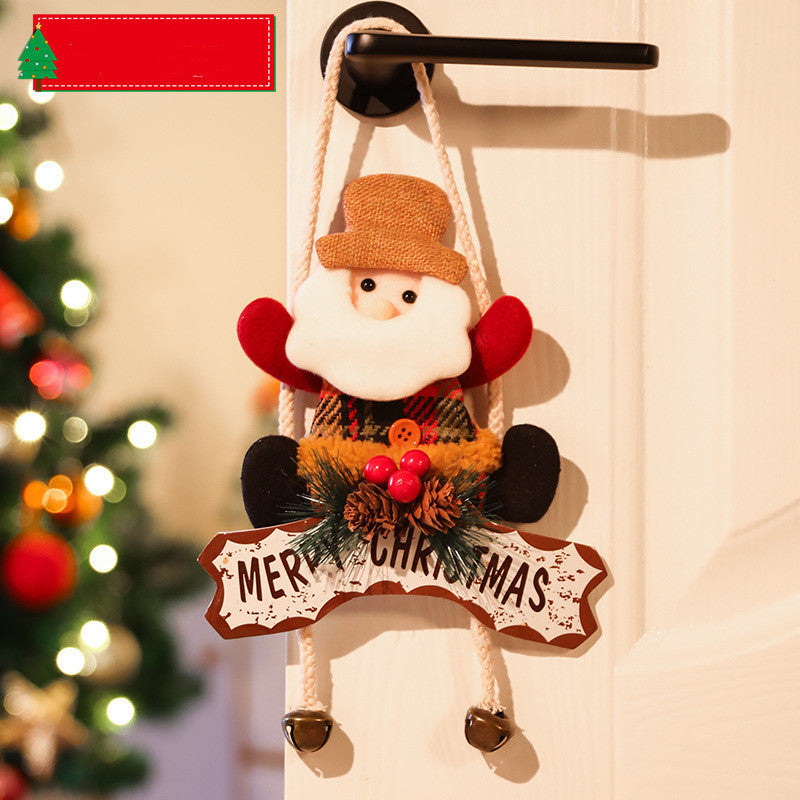 Christmas Tree Pendant Garland Door Hanging