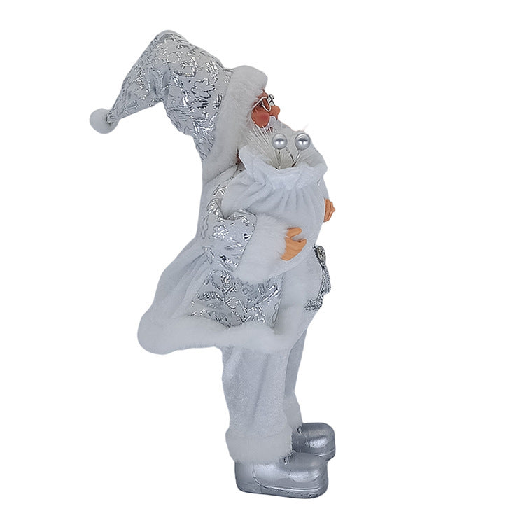 Standing Santa Claus Scene Decoration Gift