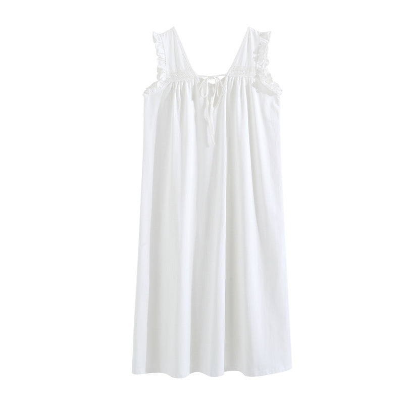 Summer Sleeveless New Nightdress Suspender Pajamas Homewear