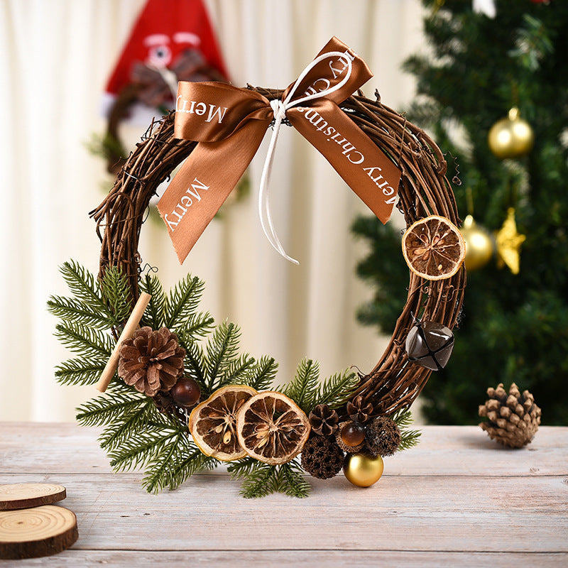 Christmas wreath, vine ring, pendant, mall ornaments