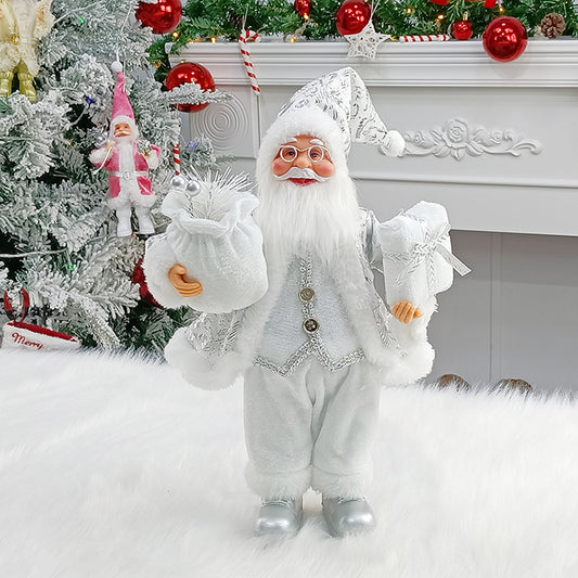 Standing Santa Claus Scene Decoration Gift