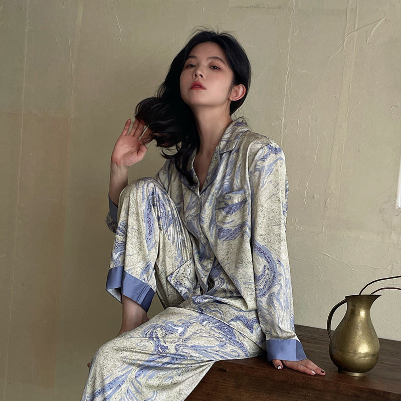 Women's Pajamas Autumn And Winter Homewear
