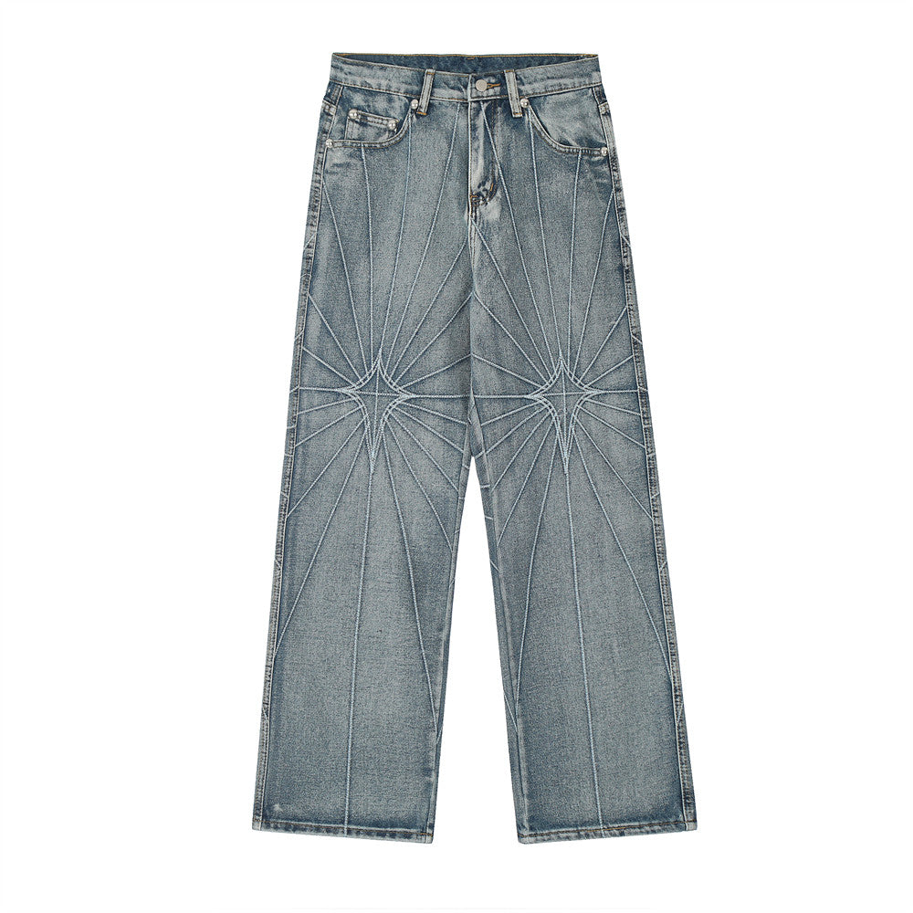 Radiation Striped Casual Pants For Men