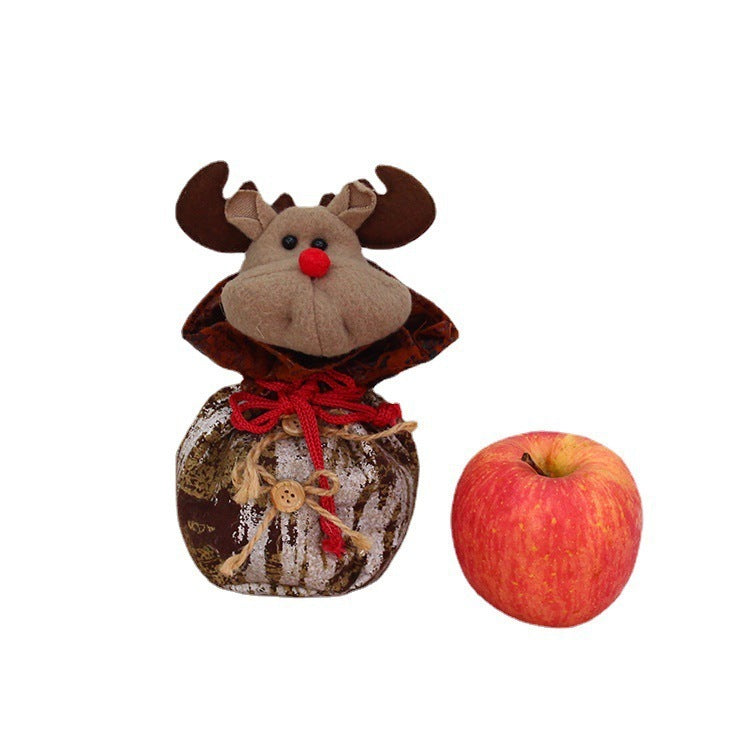 Christmas Cloth Gift Bag Christmas Deer Bear Fox