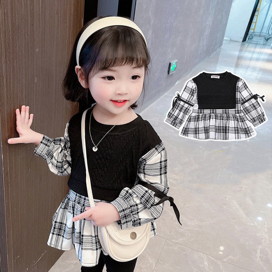 Trendy Plaid Long Sleeve Top