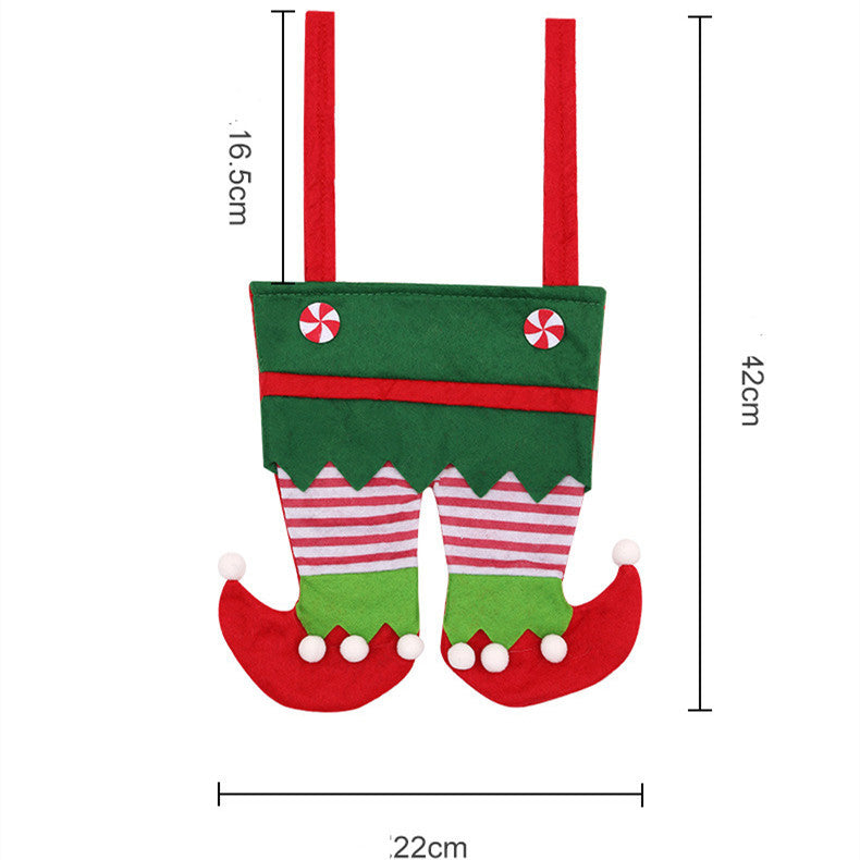 Christmas Decoration Elf Candy Gift Bag