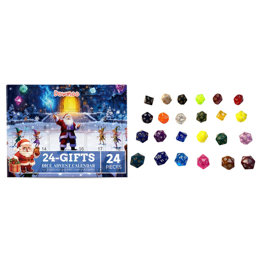 Christmas Countdown Calendar Dice Blind Box