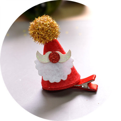 Mori Style Deer Hairpin A Pair Of Hairclips Children's Cute Christmas Headband