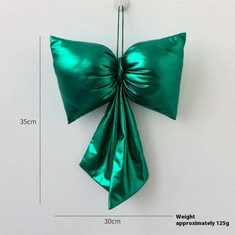 Christmas Decorative Bowknot Scene Layout