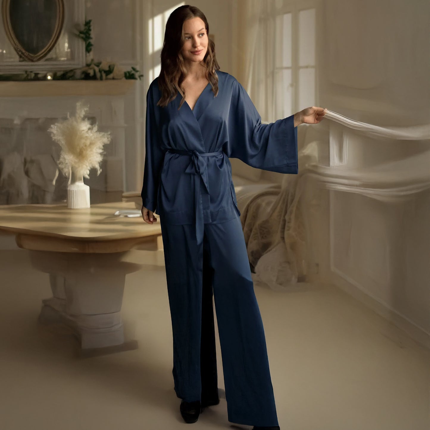 Lace-up Nightgown Comfortable Homewear