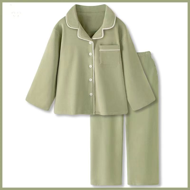 Couple Pajamas Autumn And Winter Men's And Women's Homewear Suit Suitable For Daily Wear